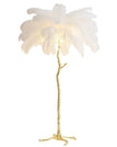 Biały / H60cm 25 Pióra