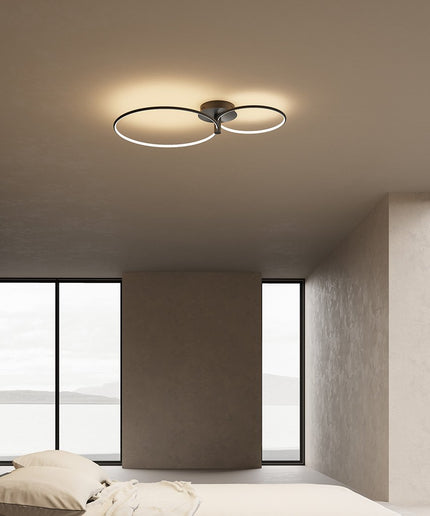 Nowoczesna lampa sufitowa LED | Plafon sufitowy z funkcją ściemniania