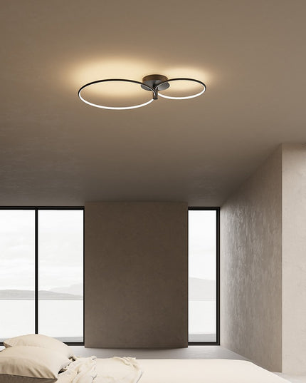 Nowoczesna lampa sufitowa LED | Plafon sufitowy z funkcją ściemniania