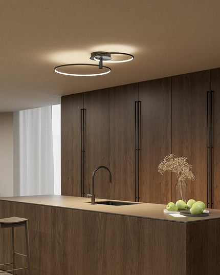 Nowoczesna lampa sufitowa LED | Plafon sufitowy z funkcją ściemniania