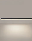 Czarny 150cm / Ciepłe białe światło (3000K)