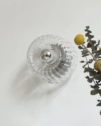 Kinkiet szklany w stylu Bauhaus | Lampa ścienna do wnętrz