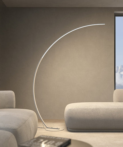 Lampa stojąca LED | Nowoczesna lampa łukowa