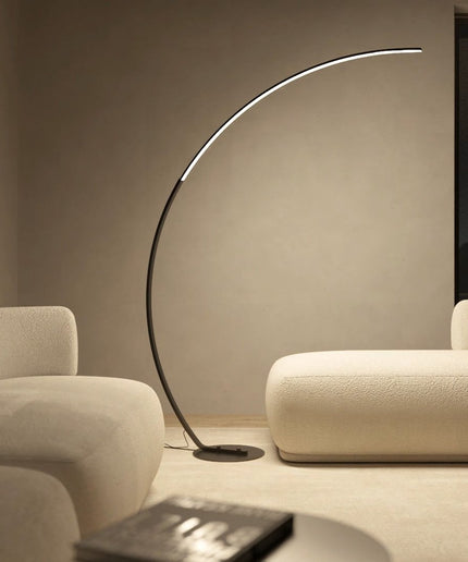 Lampa stojąca LED | Nowoczesna lampa łukowa