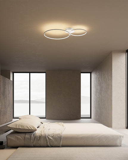 Nowoczesna lampa sufitowa LED | Plafon sufitowy z funkcją ściemniania