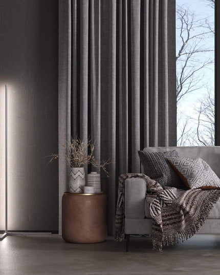 Lampa stojąca LED | Minimalistyczny design czarny